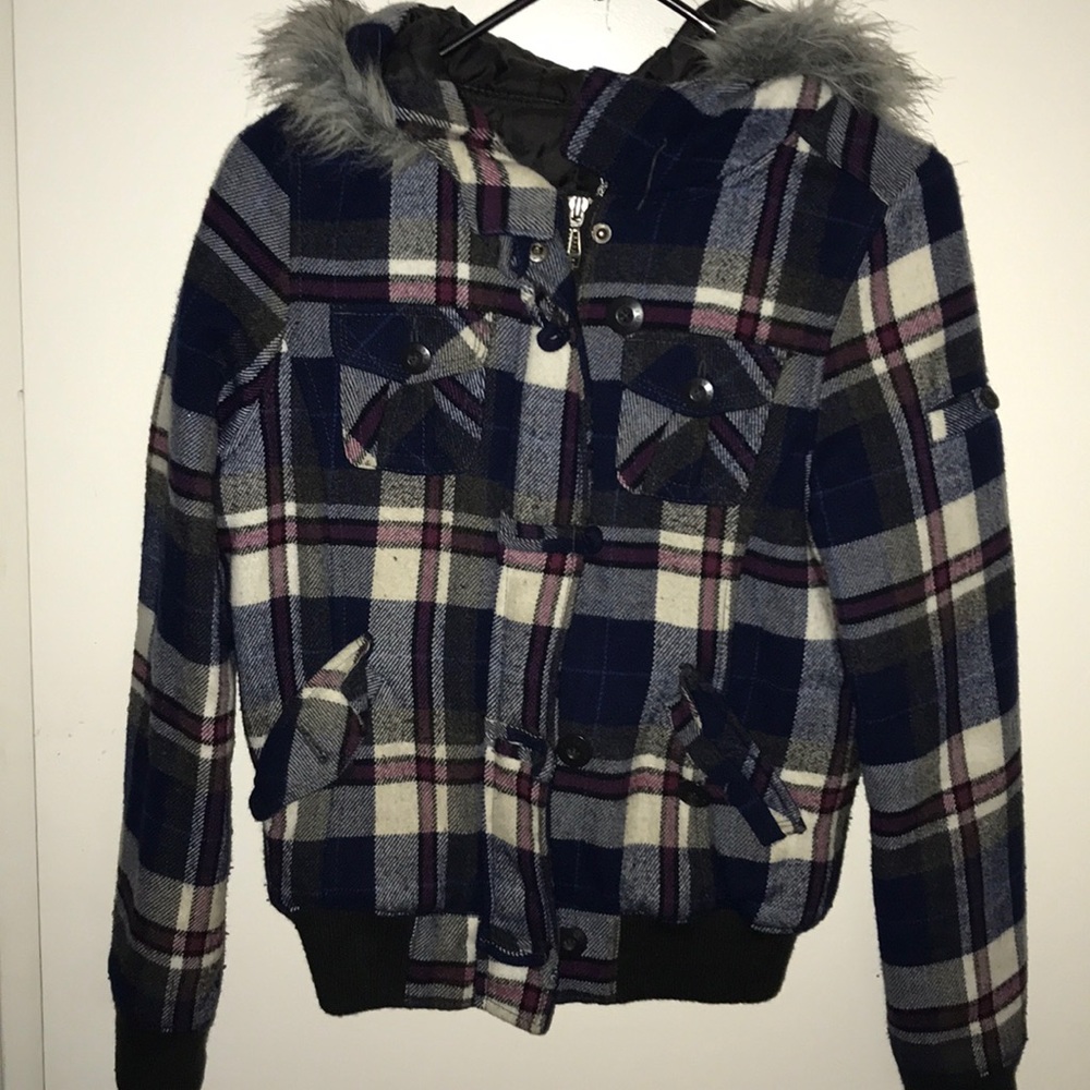 Plaid jacket